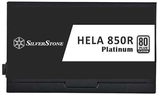Silverstone HELA 850R Platinum 850W Black Computer Power Supply Full Modular