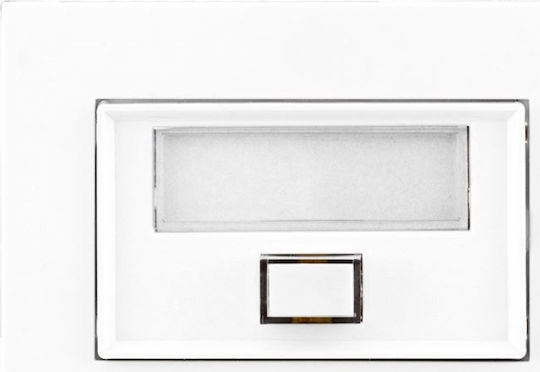 Bell Push Button Lamp T-600 Bell Push Button Flush White 36314