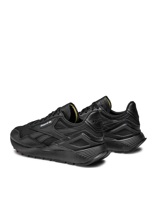 Classic Leather Legacy AZ Sneakers Core Black / Acid Yellow