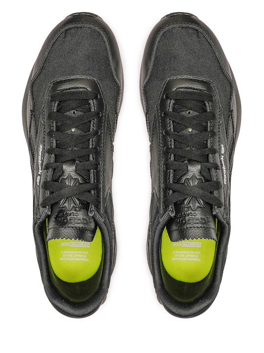 Classic Leather Legacy AZ Sneakers Core Black / Acid Yellow
