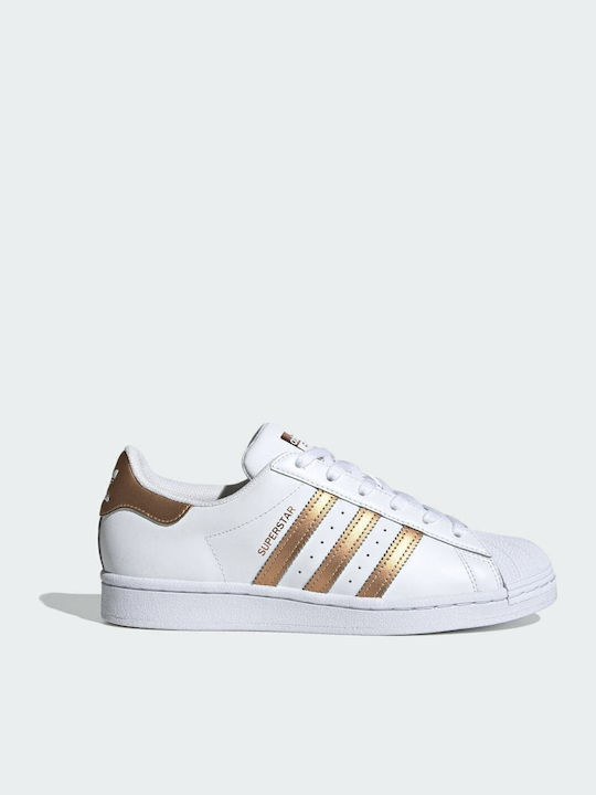 Superstar Sneakers Cloud White / Copper Metallic / Core Black