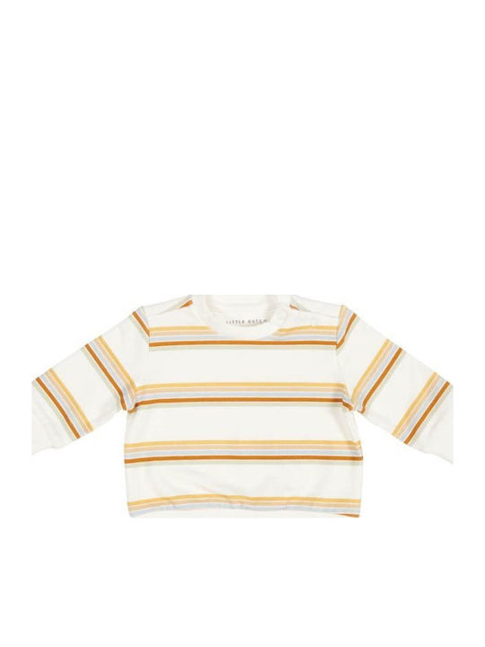 Παιδικό Φούτερ Πορτοκαλί Sunny Stripes