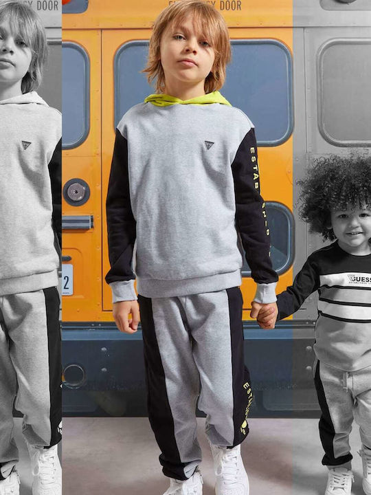 Kids Sweatshirt with Hood Gray
