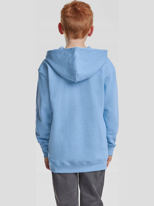 Kids Sweatshirt with Hood and Pockets Light Blue Kids Classic Hooded Sweat
