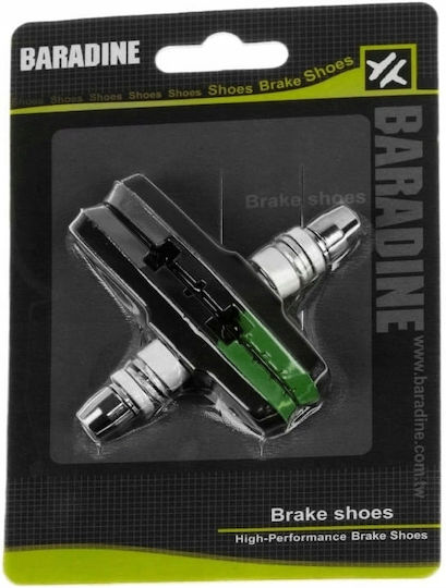 Baradine V-brake 960v Green 72mm Brake Pads