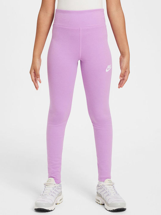 Kids Legging Sports Long Purple Sportswear
