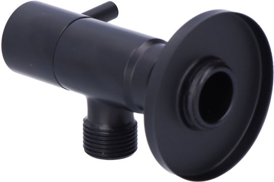 Vega Black Angle Valve Ceramic Head 1 2-3 8