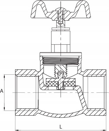 Cast Iron Funnel Valve Oc Through M83 1 Inch