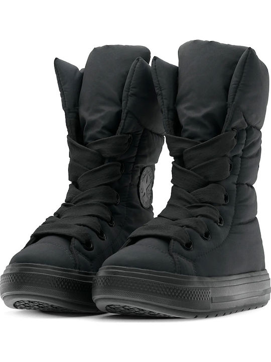 Chuck Taylor Stiefeletten Damen Schwarz