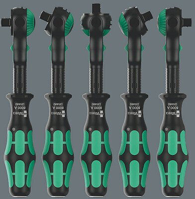 Wera Ключове с Каре 1/4" Дължина 15.5см.