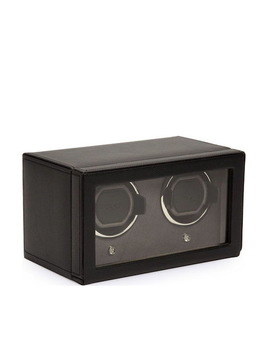Wolf Cub Winder Κάλυμμα 2 Ρολόγια Black