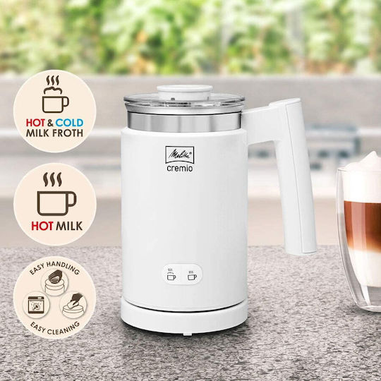 Melitta Cremio II Gerät für heiße & kalte Milchschaum mit Antihaftbeschichtung 250ml