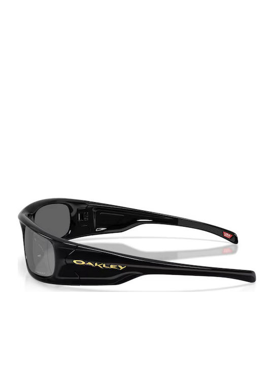 Oakley Highland Men's Sunglasses with Black Plastic Frame and Black Lens