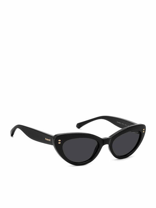 Polaroid Butterfly Kids Sunglasses with Polarized Black Lens for 4-7 Years