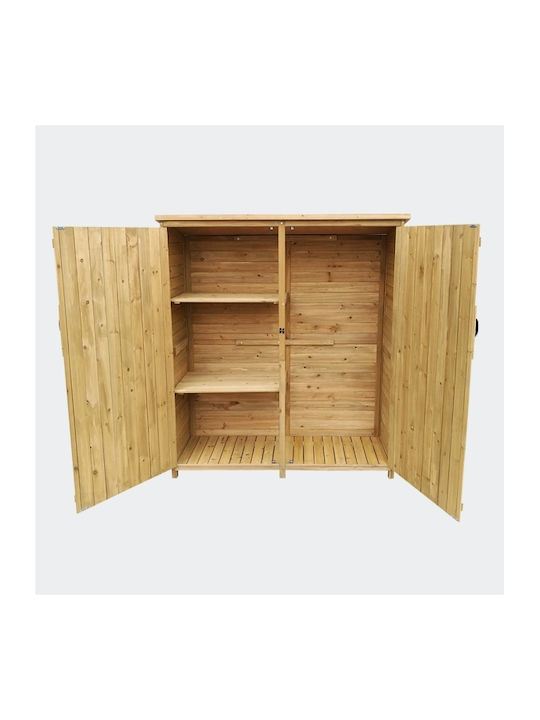 Zweiflügeliger Schrank Hölzernes 140x50x162cm