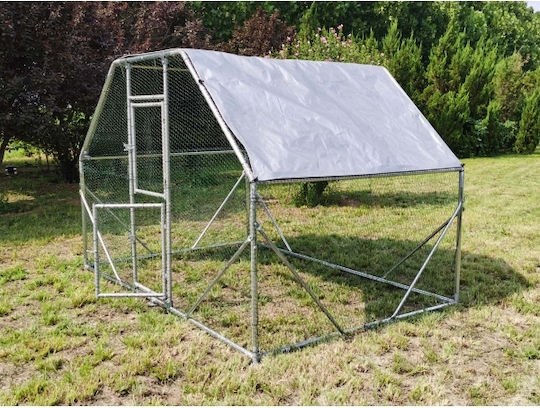 Wiltoc 62395 Metal Cage for Birds 300x200x200cm