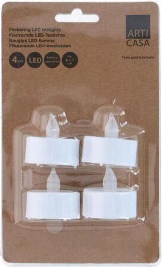 Lighting 100835 LED Warm White Tealight 4 pcs Lighting 100835 LED Warm White Tealight 4 pcs