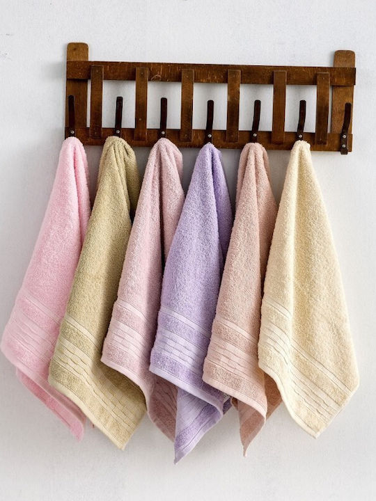 SB Home Set De Prosoape De Baie 3 Buc Evelyn Lila Greutate 460gr/m²