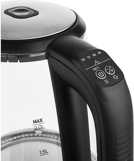 Sencor Βραστήρας 2lt 2200W Μαύρος