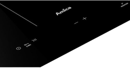 Amica Induction Cooktop Autonomous with Child Lock Function 59.2x52.2εκ.