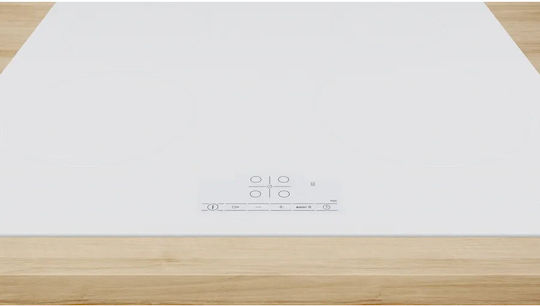 Bosch Serie 4 Induktionskochfeld Autonom 59.2x52.2εκ. Weiß