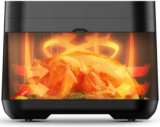 Midea Heißluftfritteuse 4.8Es Schwarz MF-CN55D2