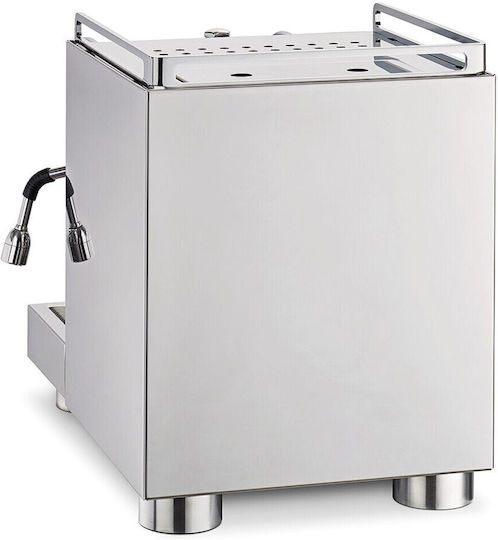 La Pavoni Μηχανή Espresso 1400W Πίεσης 20bar Ασημί LPSCVS01EU