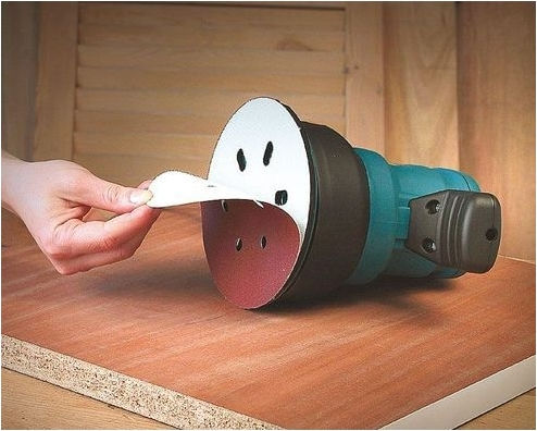 Virutex Exzenterschleifer 150mm Elektrisch mit Geschwindigkeitsregelung und mit Absaugsystem