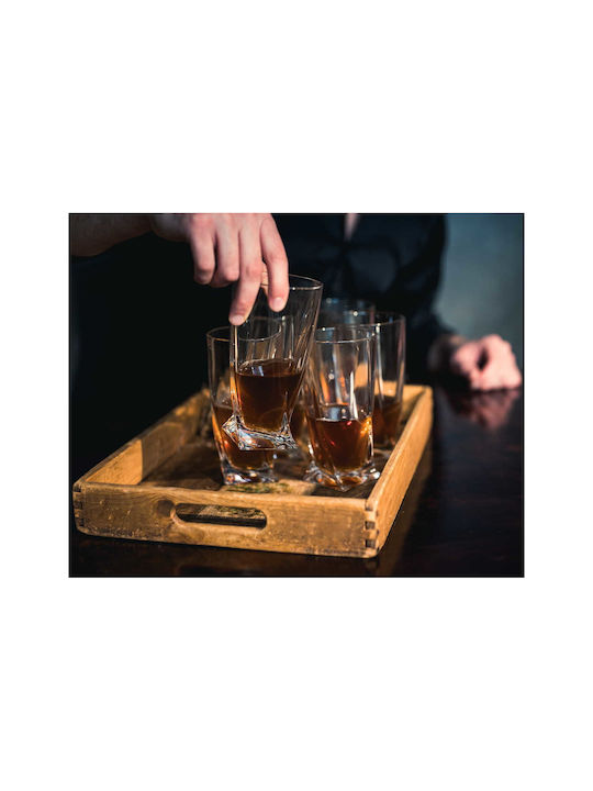 Bohemia Set Gläser Wasser aus Glas 350ml 6Stück