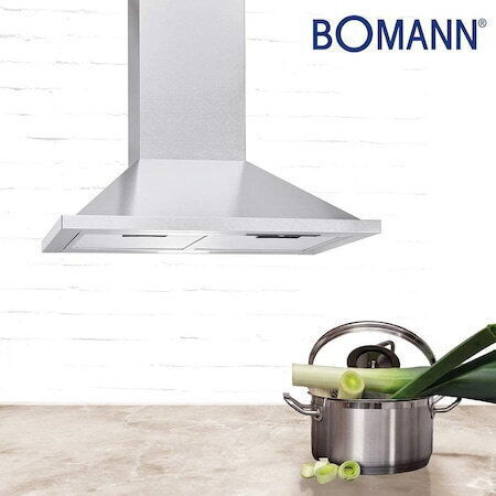 Bomann DU 652.1 IX Kamin-Dunstabzug 60cm Inox