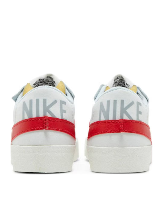 Blazer Low '77 Jumbo Плоски Маратонки White / Photon Dust / Light Smoke Grey / University Red