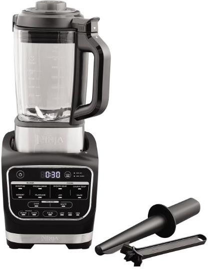 Ninja Foodi Blender & Soup Maker Blender with Glass Jug 1.7 lt 1000W Black