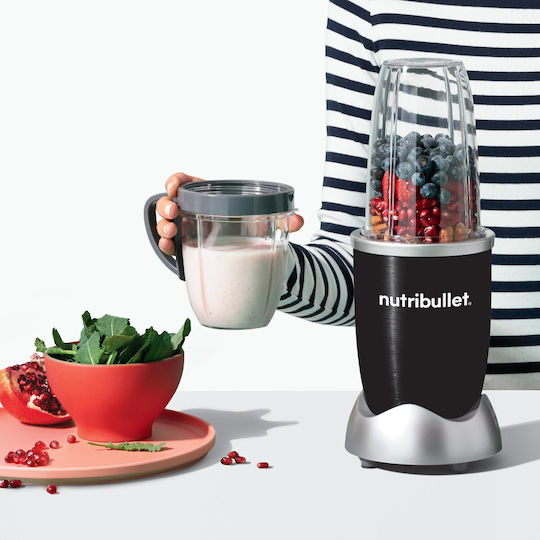 NutriBullet Блендер с Кана Тритан 700 мл 600W Черен