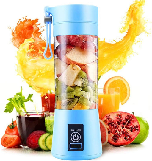 Sokany Blender with Plastic Jug 380 ml Blue HM-03