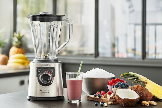 Moulinex PerfectMix+ Blender Cu Cană Tritan 2 L 1200W Gri