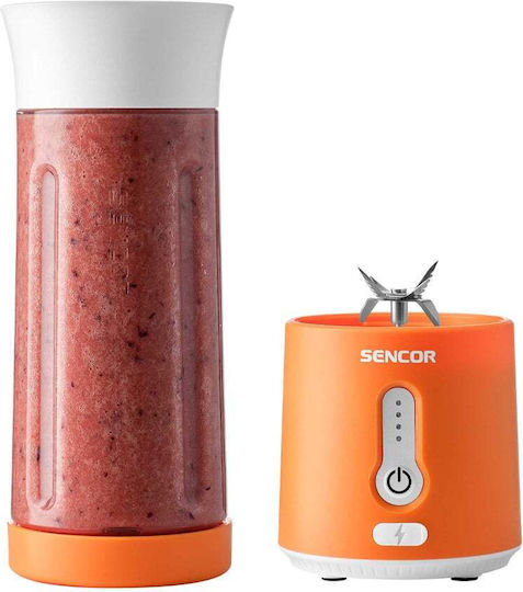Sencor Μπλέντερ με Πλαστική Κανάτα 500 ml Πορτοκαλί SBL 133OR