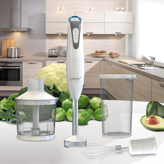 Maestro MR-565 Блендер с Пластмасова Каната 1,5 л 350W Inox