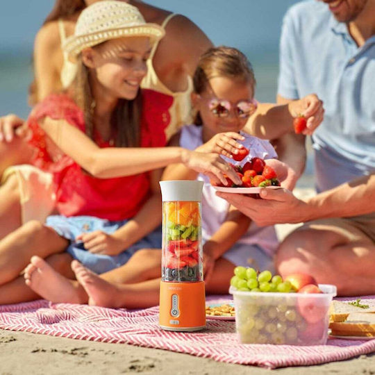 Sencor Μπλέντερ με Πλαστική Κανάτα 500 ml Πορτοκαλί SBL 133OR
