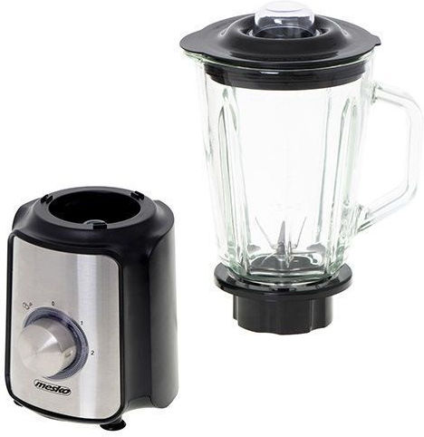 Mesko MS 4080 Mixer mit Glas Kanäta 1,5 l 1200W Schwarzes