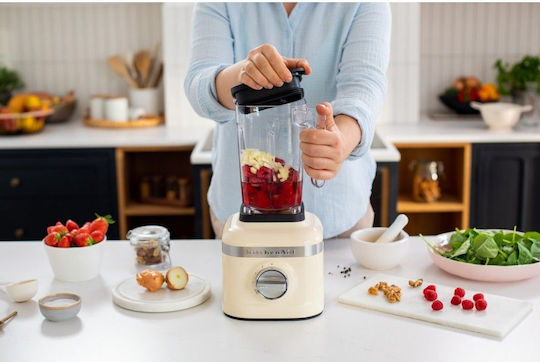 Kitchenaid K400 Artisan Μπλέντερ με Πλαστική Κανάτα 1.4 lt 650W Almond Cream