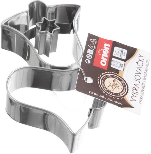 Steel Cookie Cutter Bell 4.6 Cm 2 Pcs