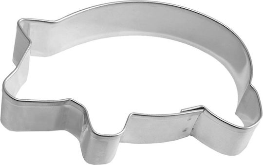 Stahl Keksausstecher Schwein 7 Cm