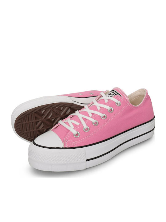 Chuck Taylor All Star Lift Γυναικεία Flatforms Sneakers Ροζ