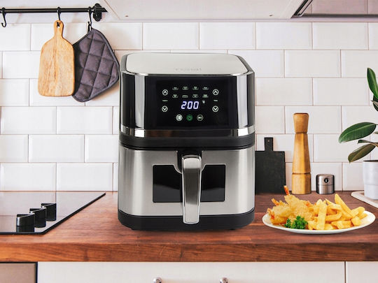 Verk Group Air Fryer 10lt Silver