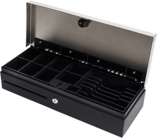 ICS EC 4617S Cash Drawer with 8 Coin Slots and 6 Slots for Bills 46x17x10cm