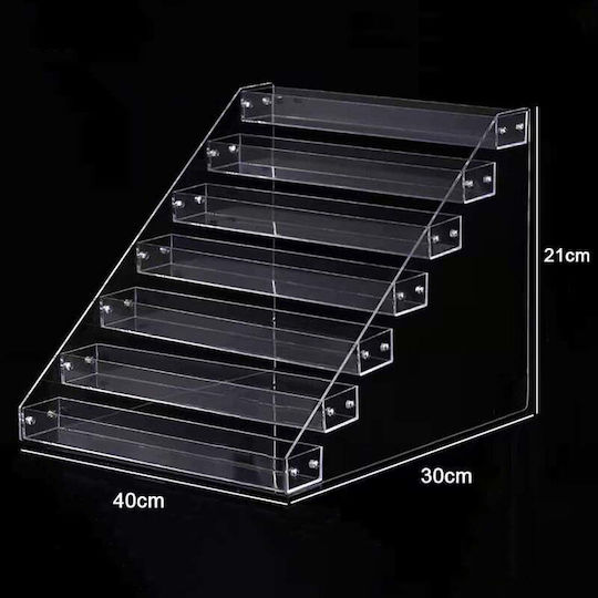 Σταντ Βερνικιών Διάφανο Nail Display Stand