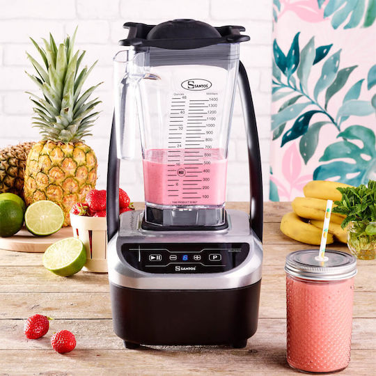 Santos 66 Commercial Blender 1kW Black with Can Capacity 1.4L 19.7x23.3x39.3cm