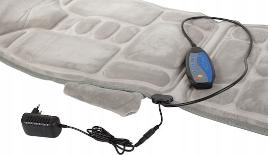 Verk Group Pillow Massage for the Neck, the Waist, the Back & the Body with Vibration and Heating Function Gray