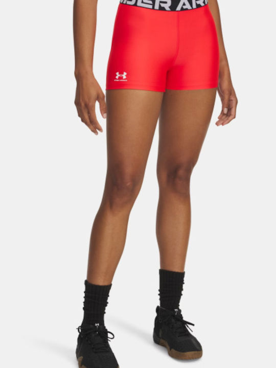 Women's Running Legging Shorts Red