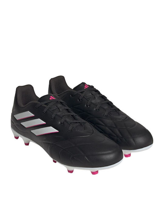 adidas Copa Pure.3 Football Shoes with Cleats Core Black / Zero Metalic / Team Shock Pink 2